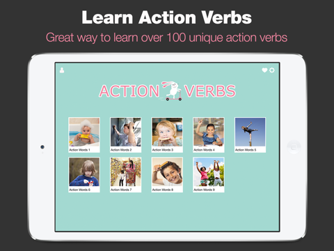 action verbs ipad images 1