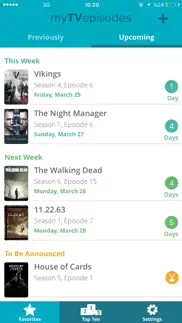 my tv episodes iphone capturas de pantalla 1