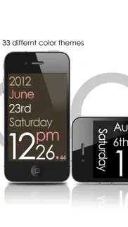 typodesignclock - for iphone and ipod touch айфон картинки 2