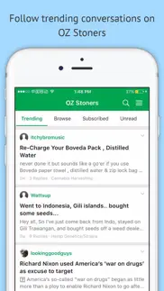 oz stoners cannabis community iphone capturas de pantalla 1