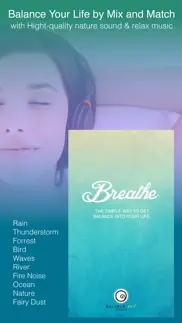 breathe get energy & depression help by calming music, sounds mixer iphone images 1