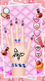 fashion nail salon and beauty spa games for girls - princess manicure makeover design and dress up iphone images 4