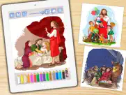 bible coloring book - bible to paint and color scenes from the old and new testaments ipad images 1