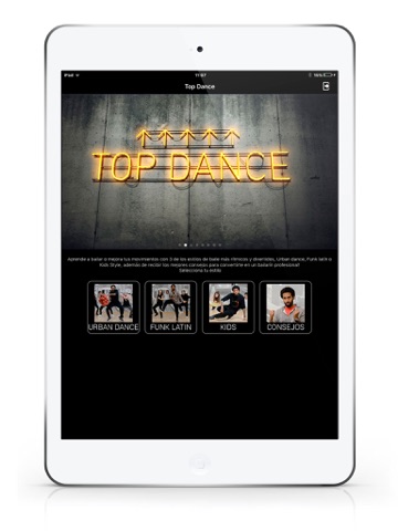 top dance ipad capturas de pantalla 1