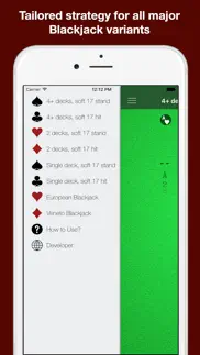 black jack strategy assistant iphone images 2