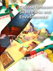 skate world 3d - hd free skateboard simulator game ipad images 3