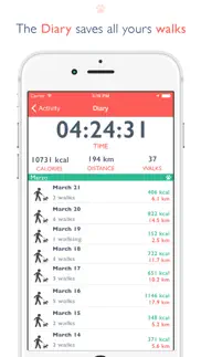 dog walking - training with your dog (gps, walking, jogging, running) iphone images 4