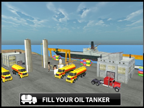 transport oil 3d - cruise cargo ship and truck simulator ipad images 4