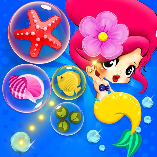 Bubble Shooter Mermaid - Bubble Game for Kids app reviews download