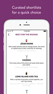 lush cocktails iphone capturas de pantalla 3