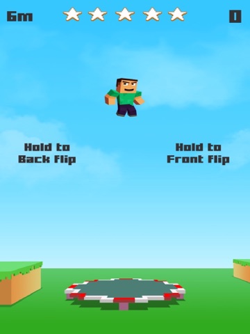 backflip trampoline craft madness: hop hop hop man jump ipad images 2