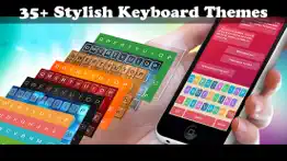 keyboard themes plus - stylish keypad skin with colorful background design iphone images 1