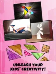 kids doodle & discover: alphabet, endless tangrams ipad images 3
