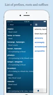 medical terminology - prefixes, roots, suffixes iphone images 1