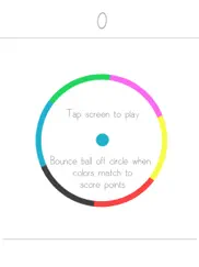 dot bounce in circle- free endless color game mode ipad images 2