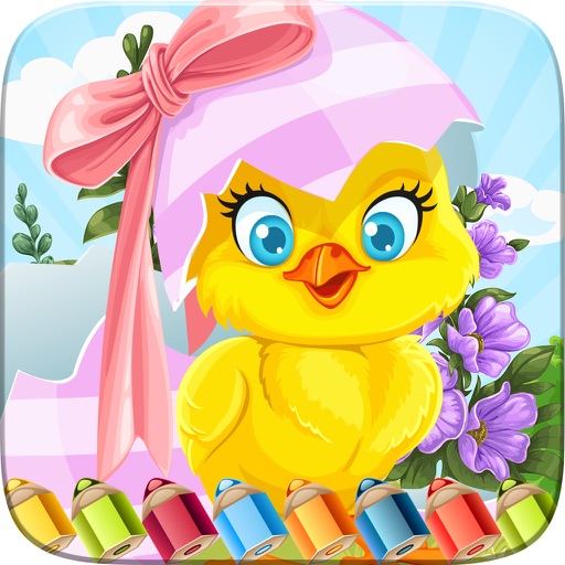 Easter Egg Coloring Book World Paint and Draw Game for Kids app reviews download