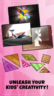 kids doodle & discover: alphabet, endless tangrams iphone images 3