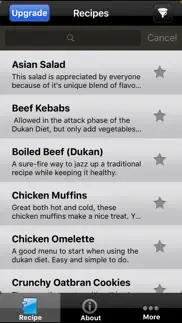 dukan diet free - recipes to lose weight iPhone Captures Décran 1