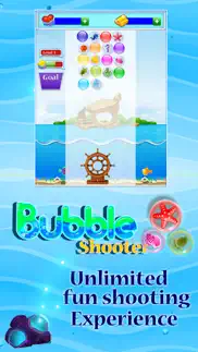bubble shooter mermaid - bubble game for kids iphone images 1