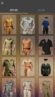 police suit photo montage - police dress up iphone images 2