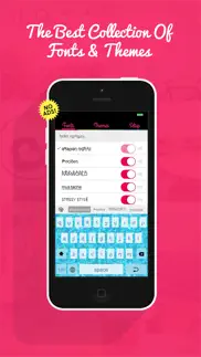 instakey - custom theme keyboard and cool fonts keyboard iPhone Captures Décran 1