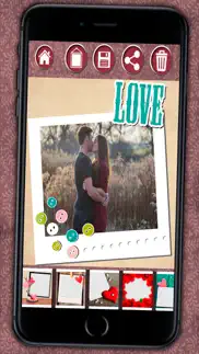 love photo frames - photomontage love frames to edit your romantic images iphone images 4