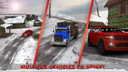 winter highway truck driver rush 3d simulator iphone images 2