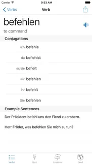daily german verb iphone images 2