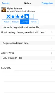 fromage iPhone Captures Décran 4