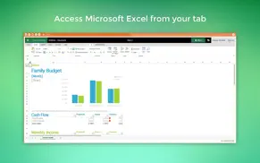 sheets for ms excel - menu tab bar iphone images 1