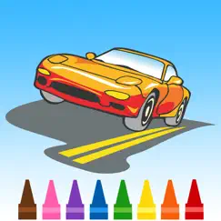 cute car coloring book logo, reviews