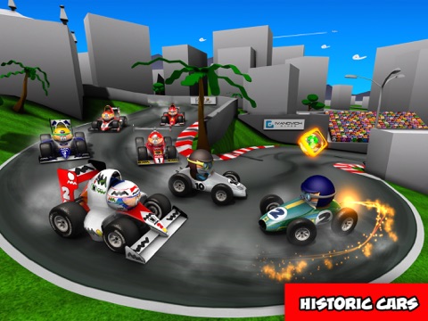minidrivers - el juego de carreras con mini coches ipad capturas de pantalla 2