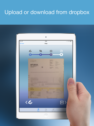 superscan - turn your device into pdf scanner ipad images 3