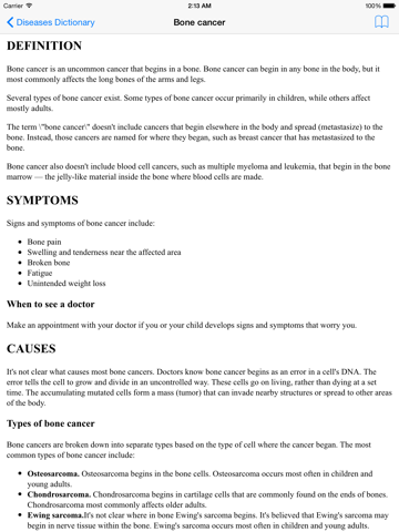 diseases dictionary offline ipad images 4