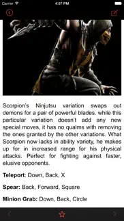 guide for mortal kombat x ps4 edition - characters, combos, strategies! iphone images 3