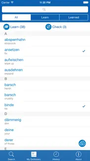 german <> english dictionary + vocabulary trainer айфон картинки 2