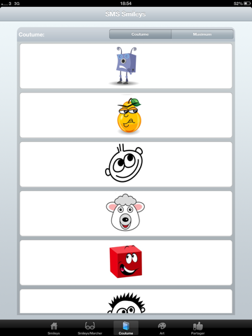 sms smileys free - new emoji icons iPad Captures Décran 3