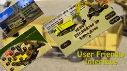 excavator simulator 3d - drive heavy construction crane a real parking simulation game iphone images 3