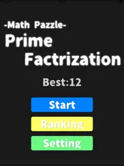prime factorization-free brain training game ipad images 1