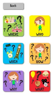 my day with wh words - a social story and beginning speech tool iphone images 1