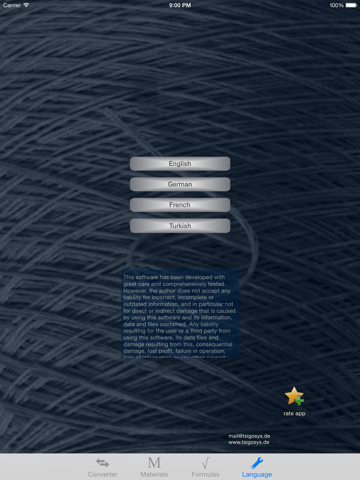 yarn count ipad capturas de pantalla 4