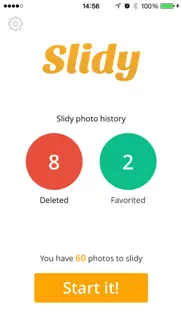slidy pro - the most effective way to delete and manage your photos, free storage space iphone resimleri 2
