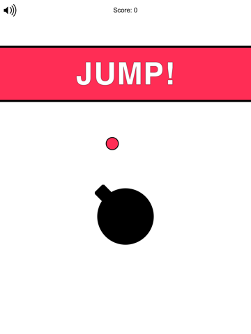 super red dot jumper - make the bouncing ball jump, drop and then dodge the block ipad images 2