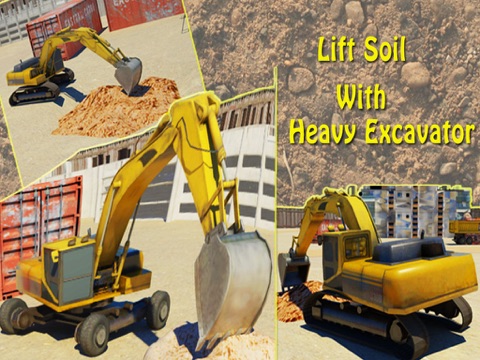 excavator simulator 3d - drive heavy construction crane a real parking simulation game ipad images 1