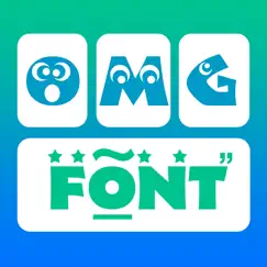 omg font keyboard logo, reviews