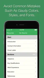 smart resume pro iphone images 2