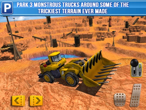 mining trucker parking simulator a real digger construction truck car park racing games ipad images 3