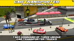 car transport truck parking simulator - real show-room driving test sim racing games iphone images 1