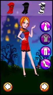 a monster make-up girl dress up salon - style me on a little spooky holiday night makeover fashion party for kids iphone images 2