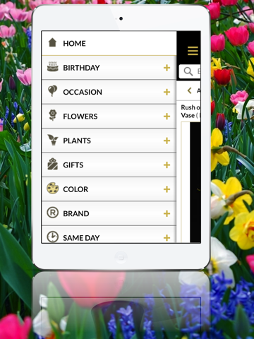 buy flowers ipad capturas de pantalla 4